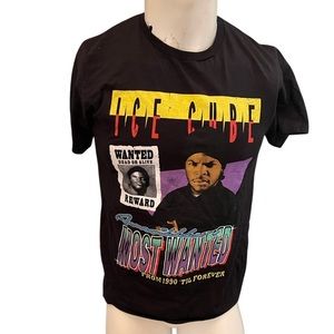 Ice CUBE vintage style T-Shirt : NWA : Gangster Rap : Small : Deadstock